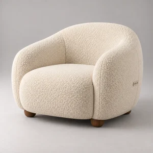 Ghế thư giãn bouclé Cloud Hà An