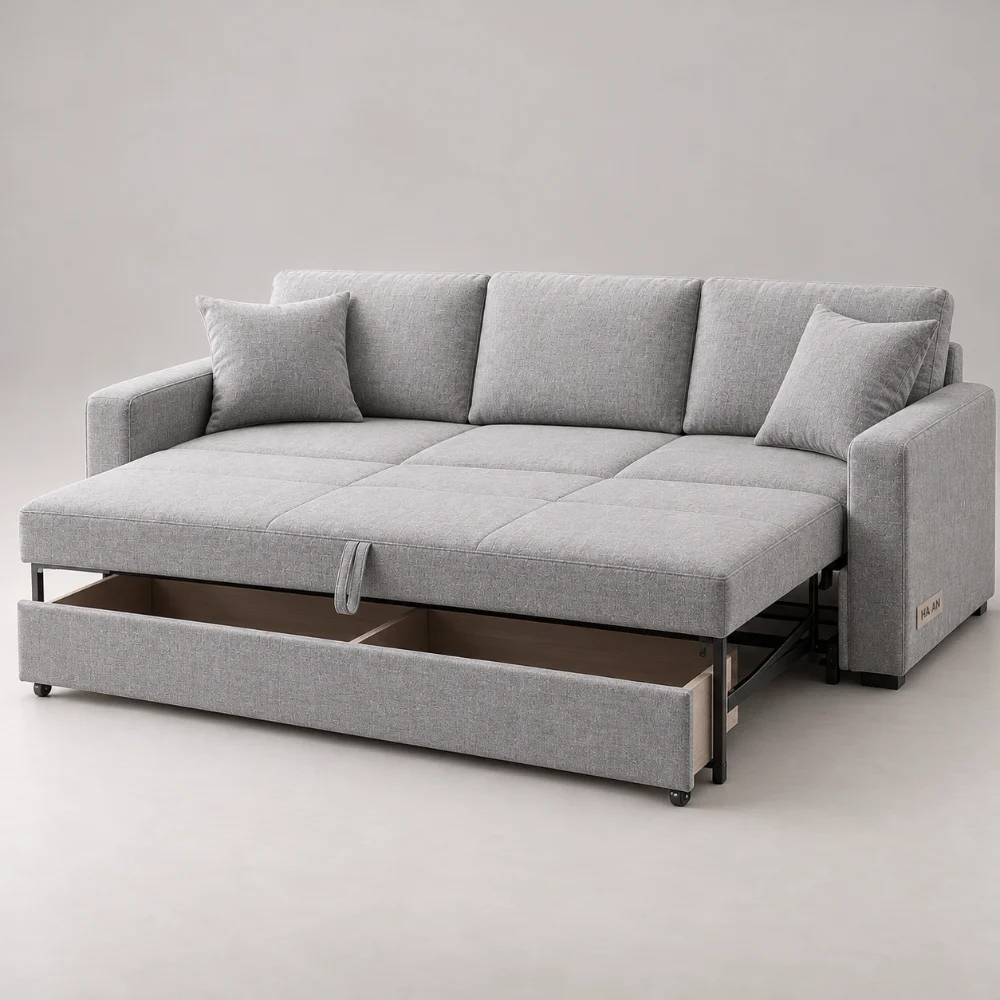 Sofa giường kéo có hộc Duo Hà An