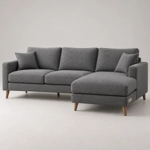Sofa góc chữ L nỉ Bergen 2m6 Hà An