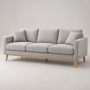 Sofa văng nỉ 3 chỗ Oslo 2m Hà An
